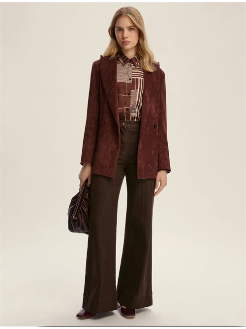 Camicia semi aderente in twill EMME MARELLA | BIAGIO139/008